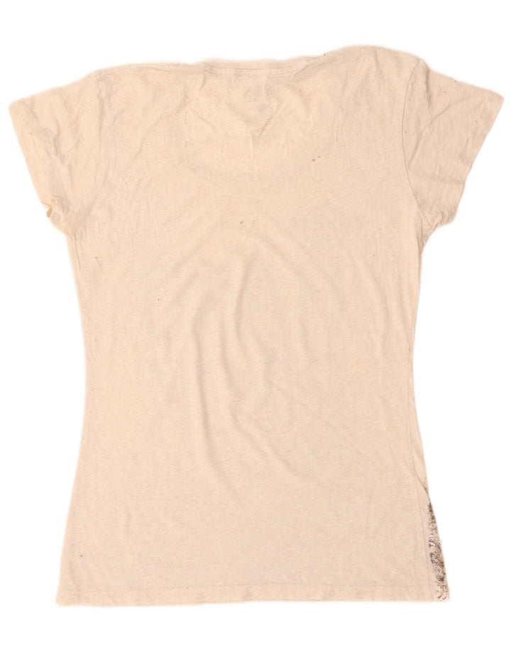 HARD ROCK CAFE London Grafik-T-Shirt für Mädchen, 15–16 Jahre, XL, gebrochenes Weiß