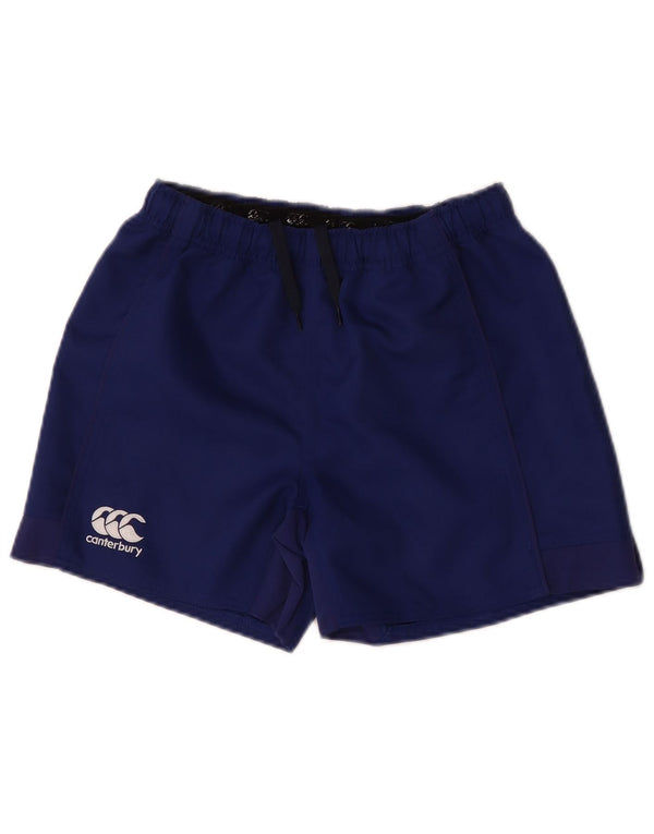 Canterbury Sportshorts für Jungen, 13–14 Jahre, marineblaues Polyester