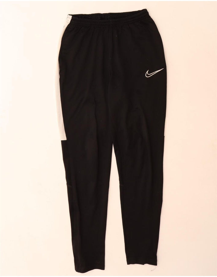 Nike Herren Dri Fit Trainingshose, Größe S, Schwarz, Colourblock-Polyester