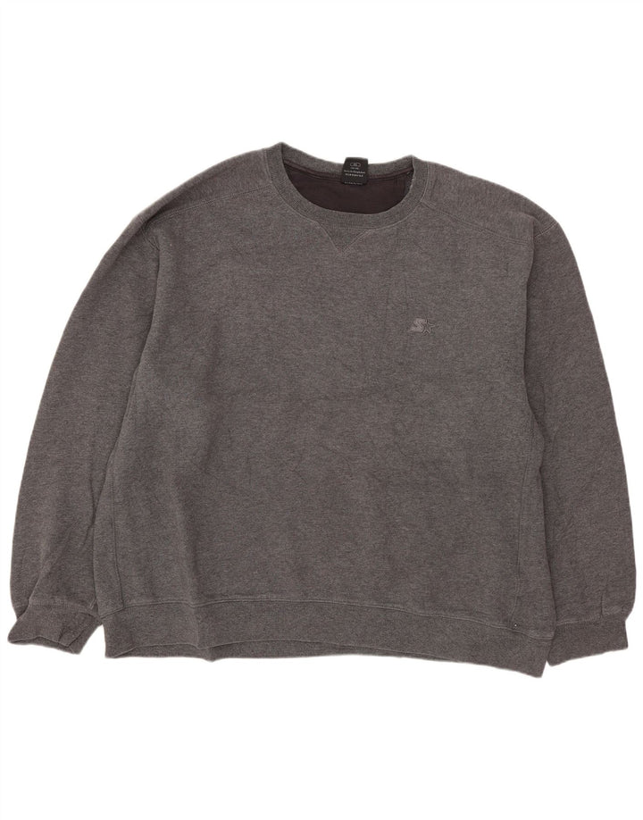 Starter Herren Sweatshirt Pullover UK 46/48 XL Grau Baumwolle