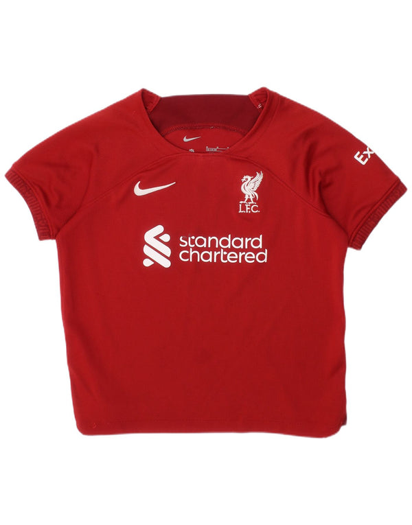 Nike Liverpool Grafik-T-Shirt für Jungen, 5–6 Jahre, Rot