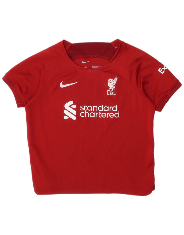 Nike Liverpool Grafik-T-Shirt für Jungen, 5–6 Jahre, Rot