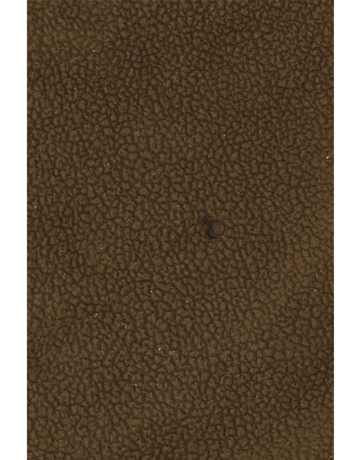 Columbia Herren-Fleecepullover mit Knopfkragen, 2XL, Khaki, Polyester