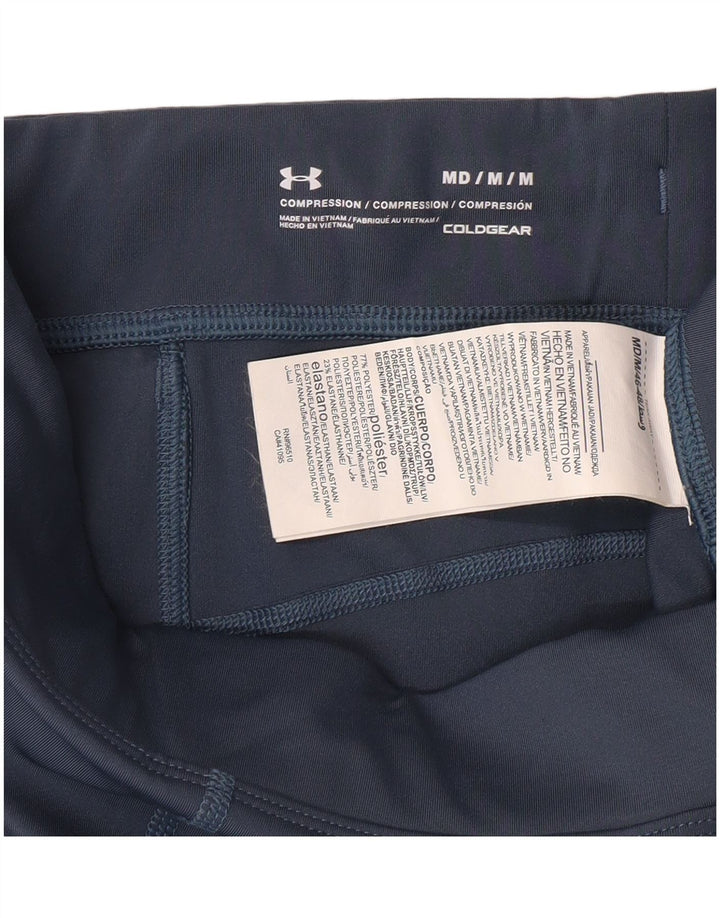 Under Armour Damen Kompressions-Grafik-Leggings UK 12 Mittelblau Sport
