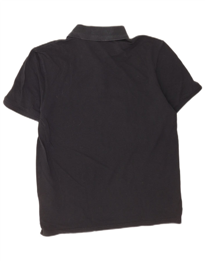 HUGO BOSS Herren Poloshirt Mittelschwarze Baumwolle