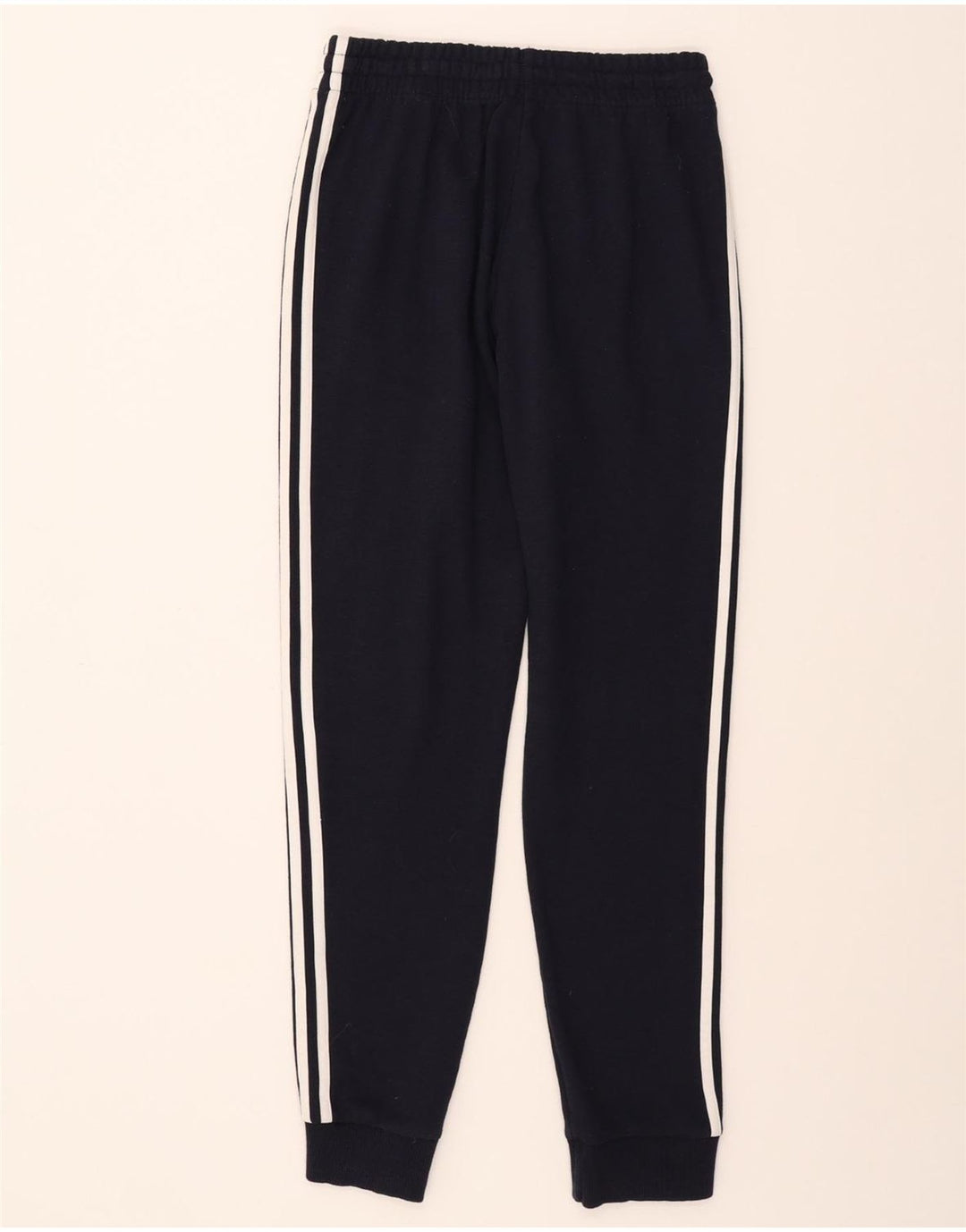ADIDAS Mens Tracksuit Trousers Joggers Medium Navy Blue Cotton Vintage Adidas and Second-Hand Adidas from Messina Hembry 