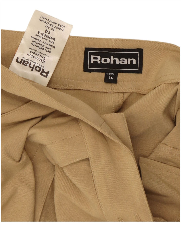 Rohan Damen-Freizeithose, gerade, UK 14, M, W30, L29, Beige, Polyester