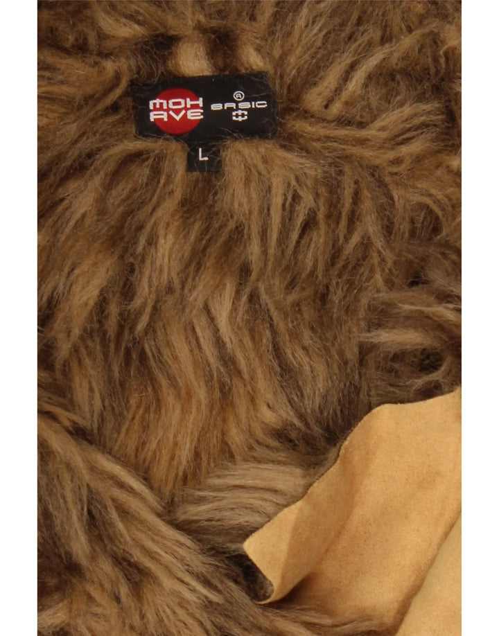 Basic Damen Sherpa-Mantel UK 16 Large Beige