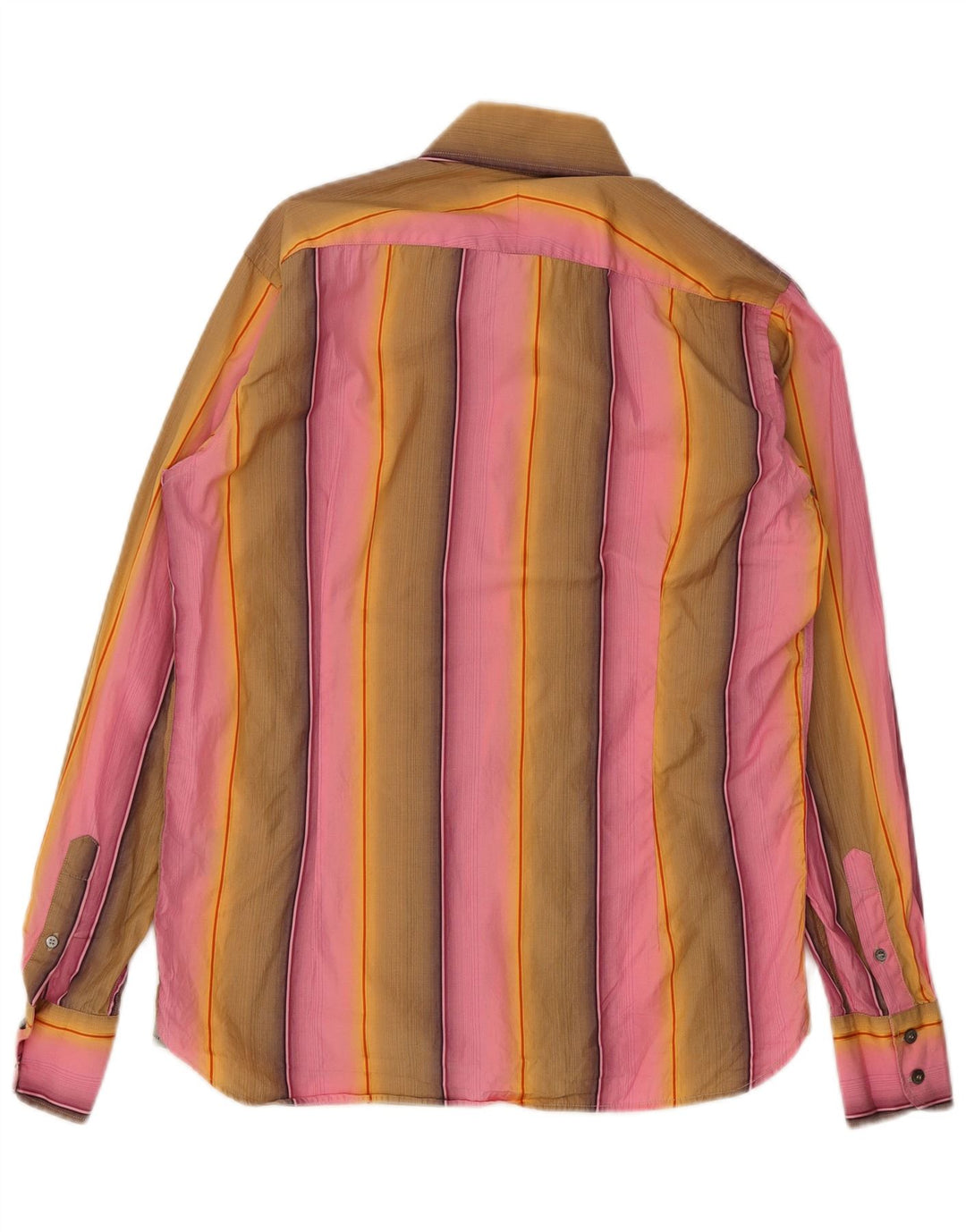 Ted Baker Herrenhemd, Größe 3, mittelgroß, mehrfarbig, gestreift, Baumwolle