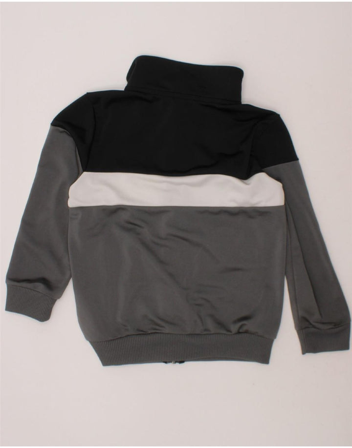 ADIDAS Boys Tracksuit Top Jacket 6-7 Years Multicoloured Colourblock Vintage Adidas and Second-Hand Adidas from Messina Hembry 