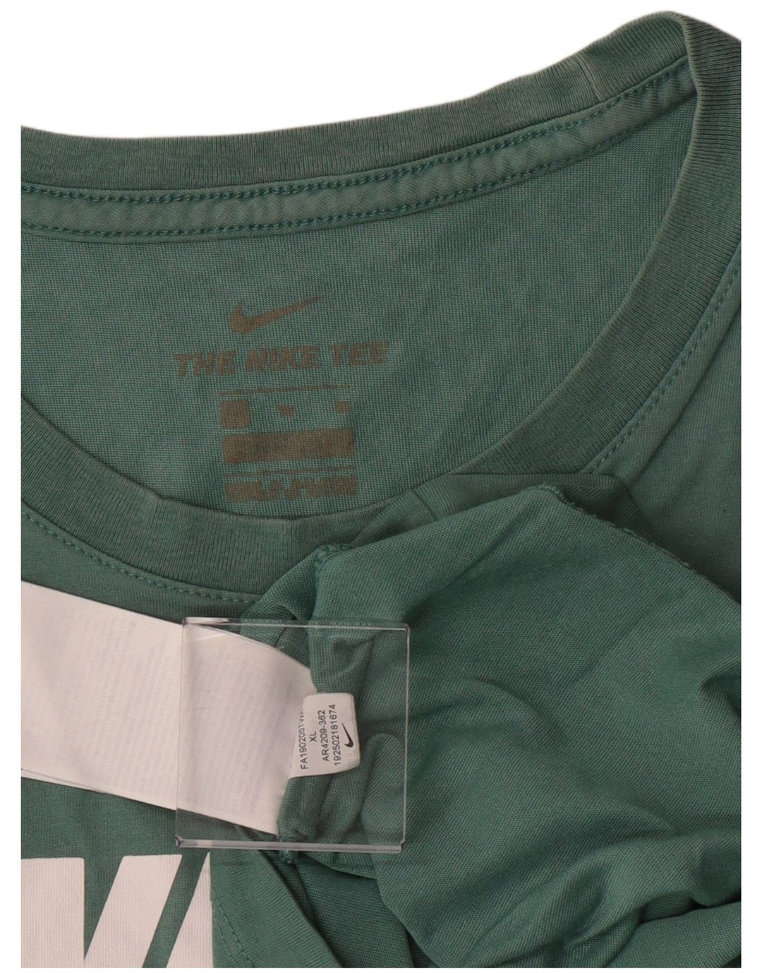 Nike Herren-T-Shirt mit Grafik, XL, grüne Baumwolle