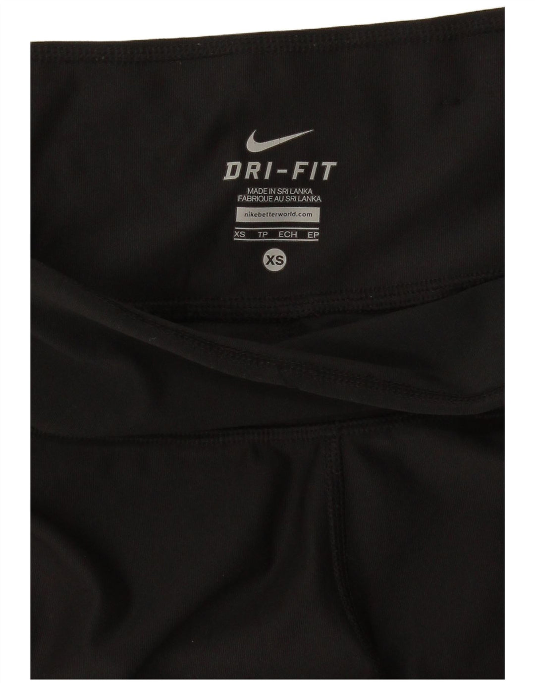 Nike Damen Dri Fit Leggings UK 6 XS Schwarz
