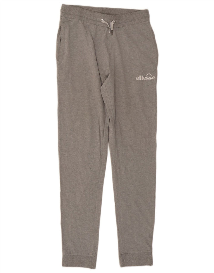 Ellesse Damen-Trainingshose, Jogginghose, mittelgraue Baumwolle