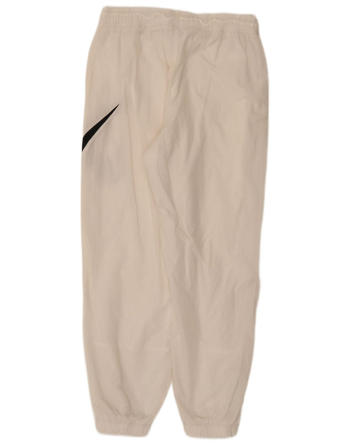 Nike Damen-Trainingshose mit Grafik, Jogginghose, UK 12, Mittelweiß