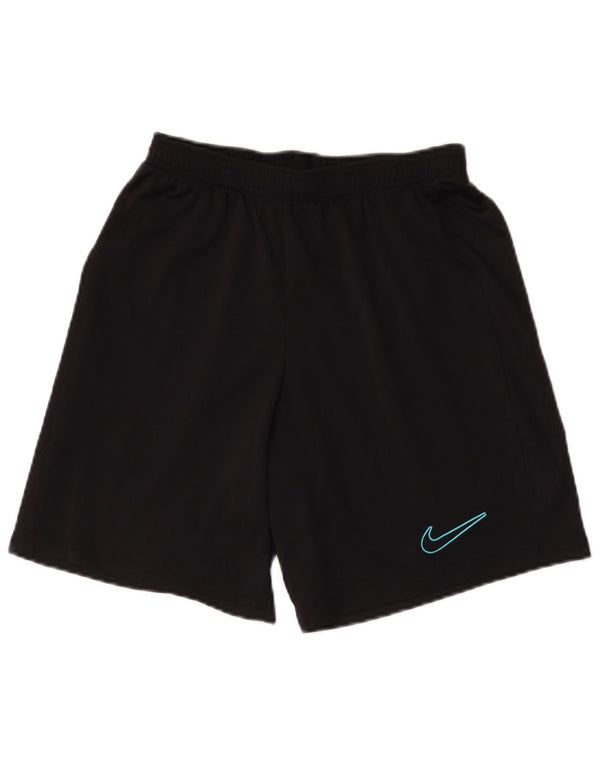 Nike Dri Fit Slim Sport-Shorts für Jungen, 10–11 Jahre, mittelgroß, schwarzes Polyester