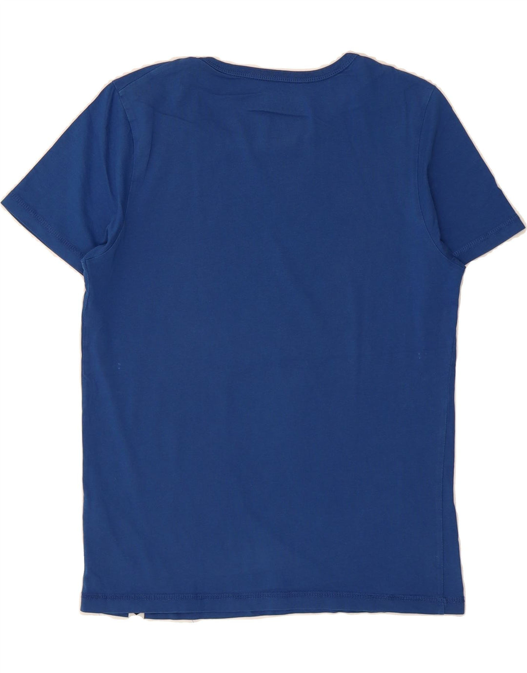 JACK & JONES Mens Graphic T-Shirt Top Medium Blue Cotton Vintage Jack & Jones and Second-Hand Jack & Jones from Messina Hembry 