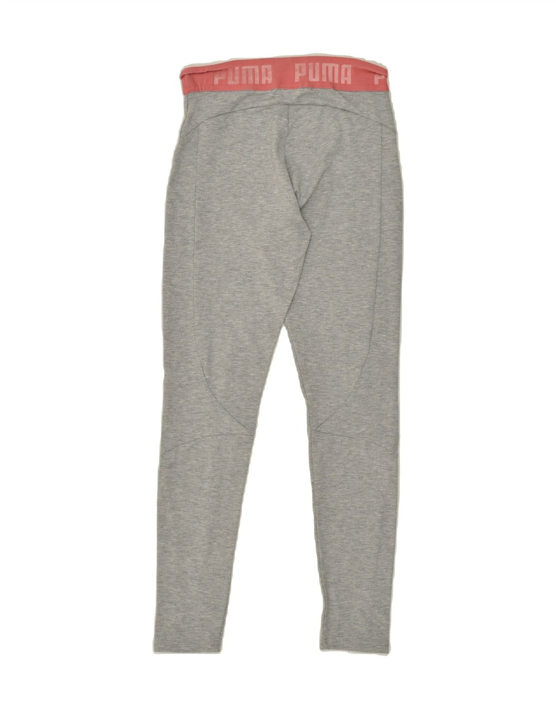 PUMA Womens Leggings UK 10 Small  Grey Polyester | Vintage Puma | Thrift | Second-Hand Puma | Used Clothing | Messina Hembry 