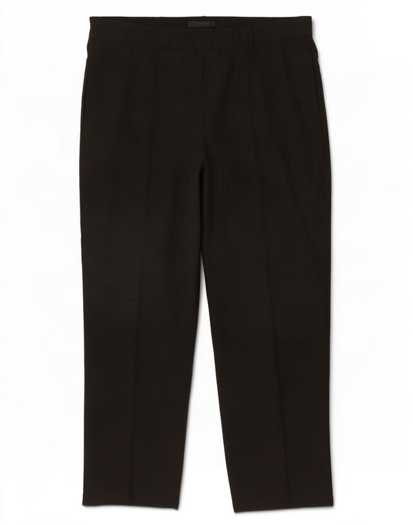 Marks & Spencer Damen Gerade Freizeithose UK 18 XL W36 L30 Schwarz