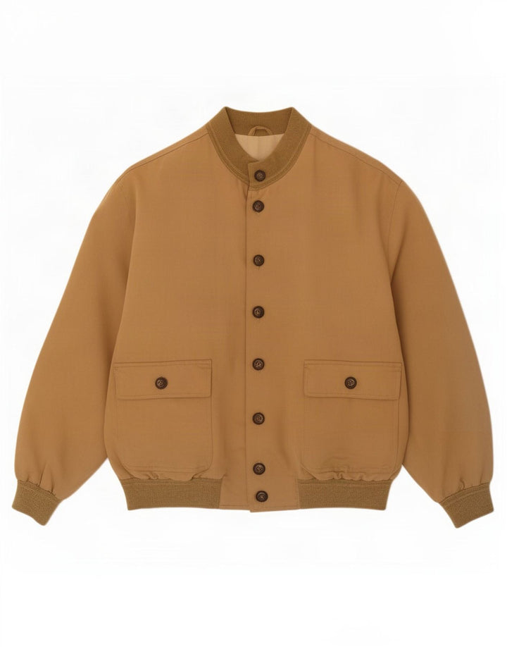 Vintage Herren Bomberjacke UK 40 Large Beige