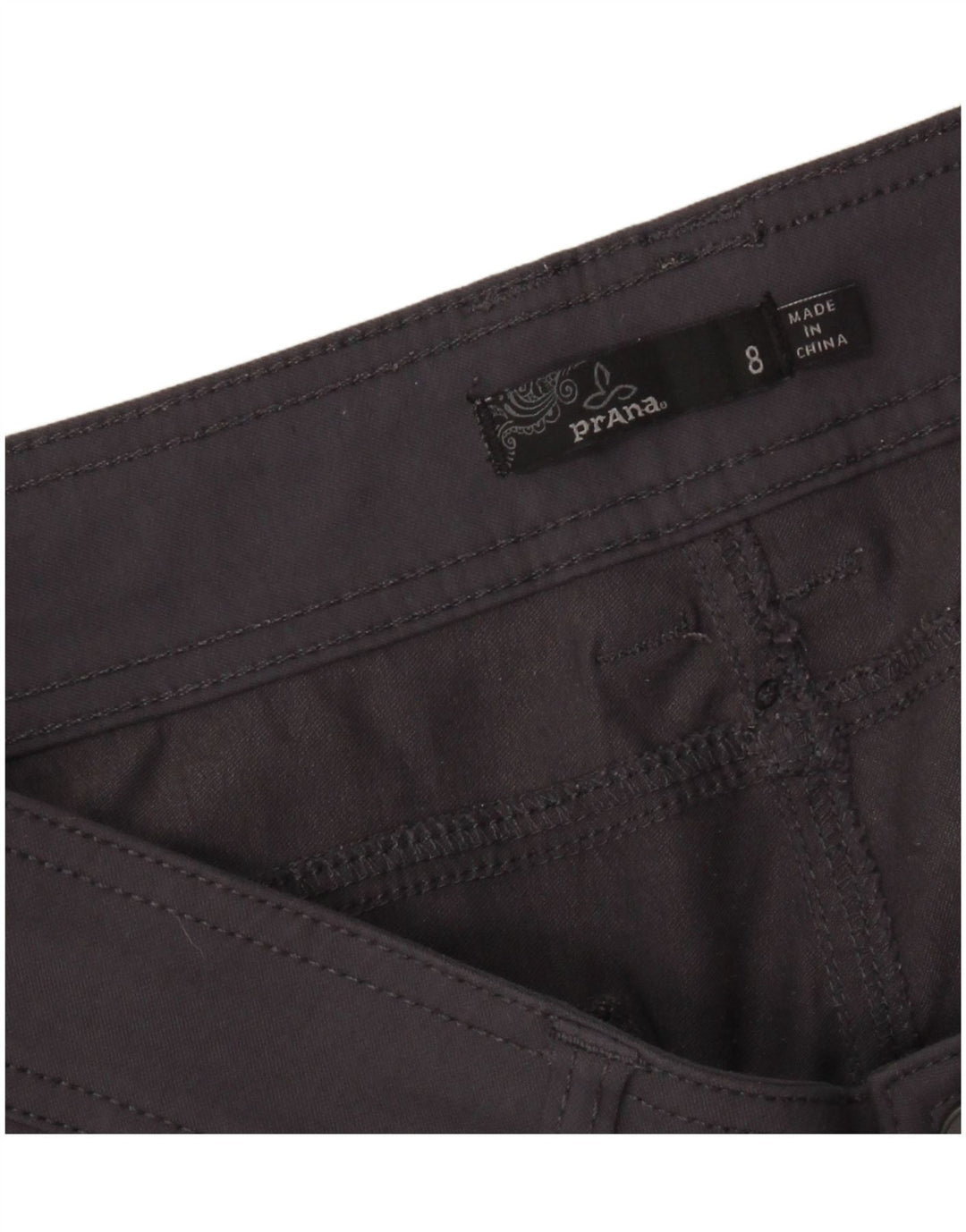 PRANA Damen Cargoshorts US 8 Medium W32 Grau