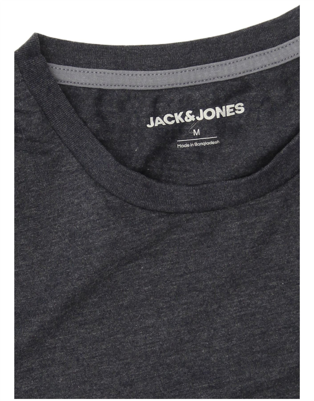 Jack & Jones Herren-T-Shirt-Oberteil aus Baumwolle in mittlerem Marineblau
