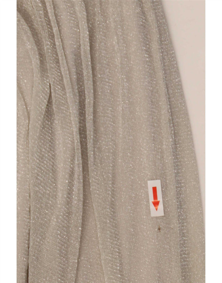 Zara Damen A-Linien-Rock, Größe L, W30, Grau