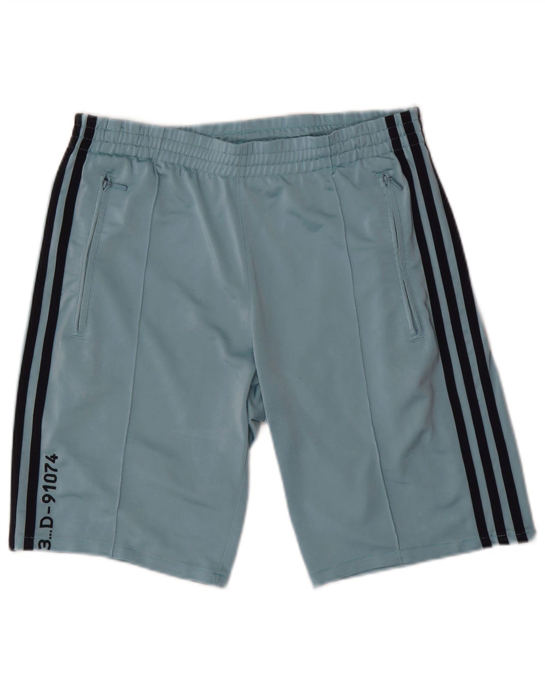 Adidas Herren Sport Shorts Small Blau Polyester