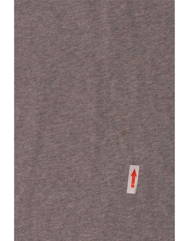 Dockers Herren T-Shirt Top Large Grau Baumwolle