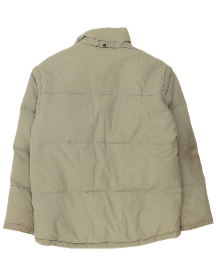 Fila Herren Wattierte Jacke UK 36 Small Grün Polyamid