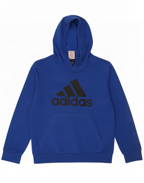Adidas Jungen Graphic Hoodie Pullover 9-10 Jahre Blau