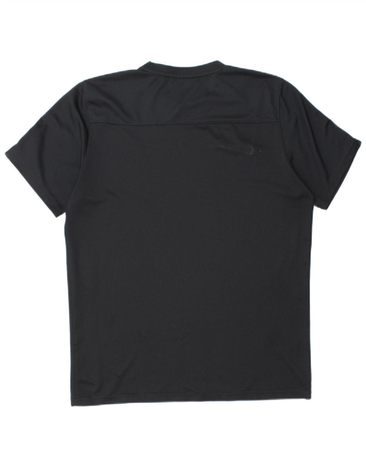Nike Herren Dri Fit T-Shirt Top Large Schwarz
