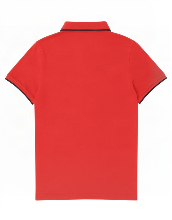 Puma Herren Poloshirt Große rote Baumwolle
