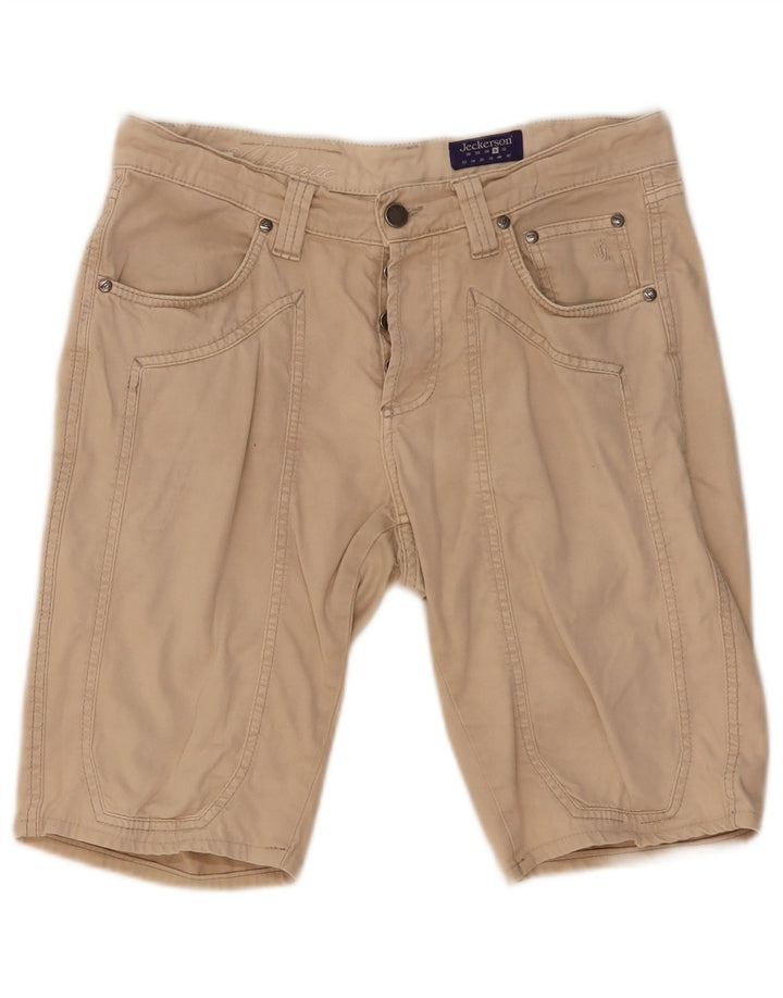 Jeckerson Herren Freizeitshorts W31 Mittelbeige