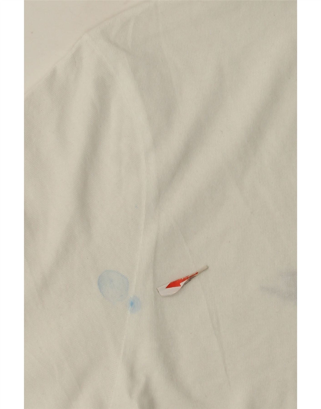 Nike Herren T-Shirt Top Small aus weißer Baumwolle