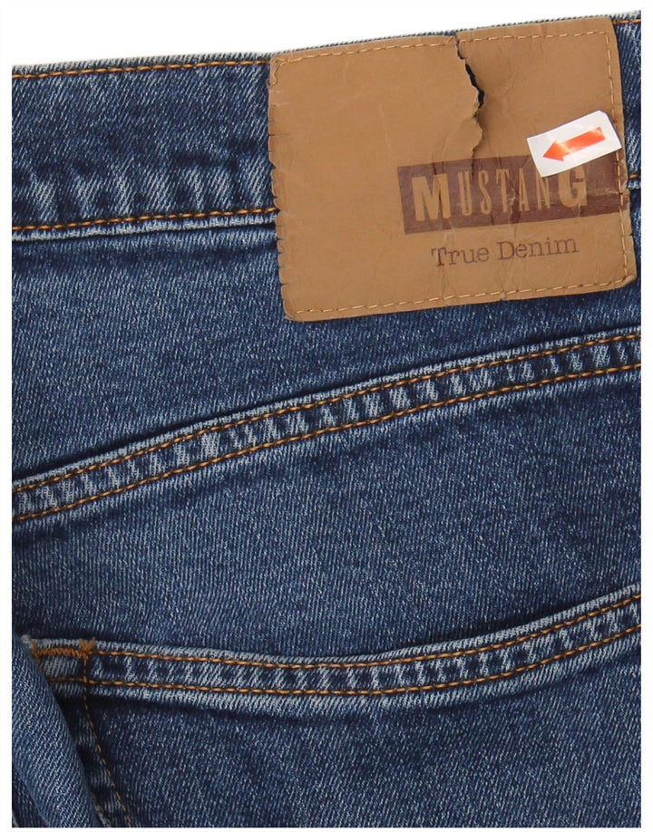 MUSTANG Herren Straight Jeans W38 L29 Blau