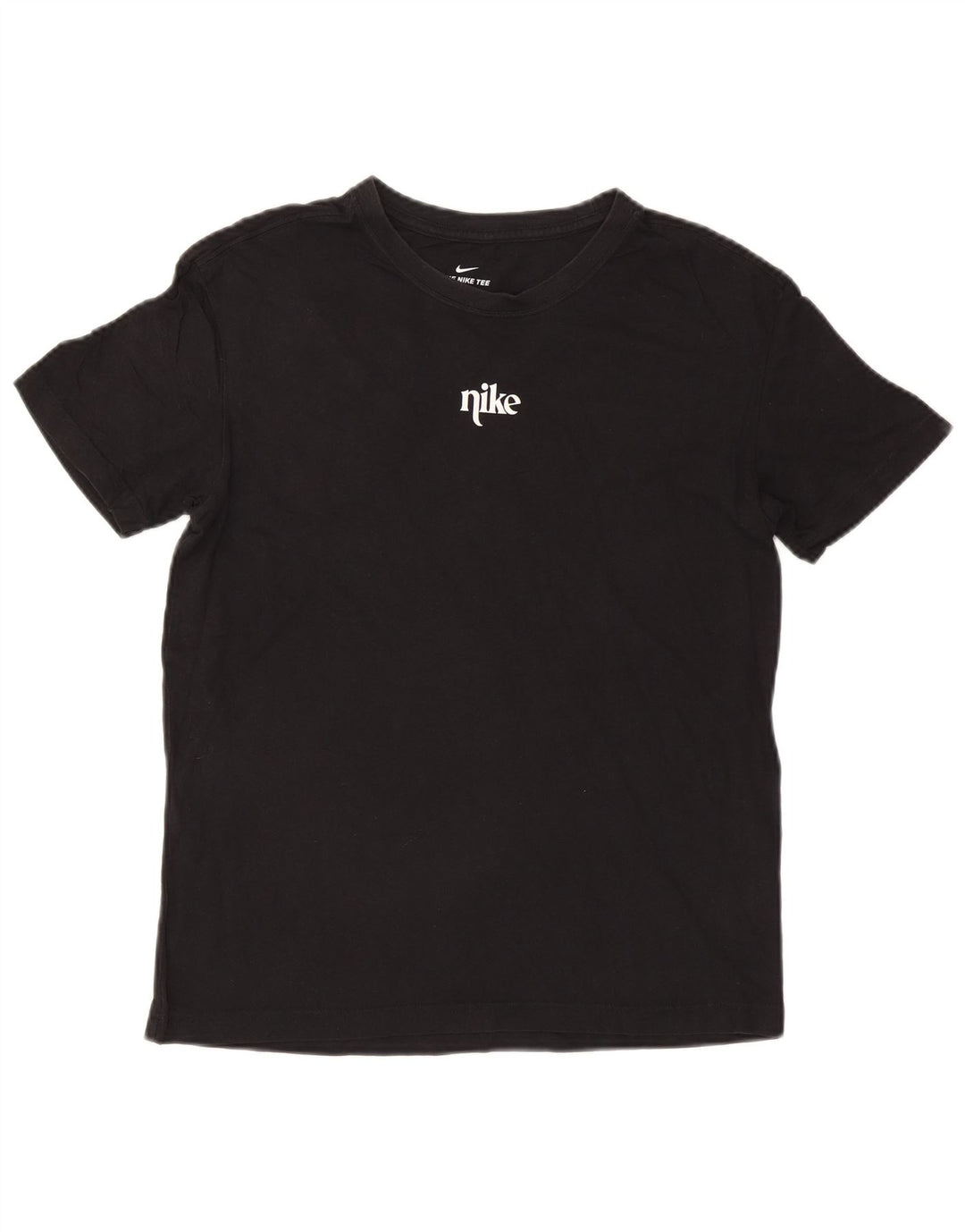 Nike Herren-T-Shirt mit Grafik, Größe S, schwarze Baumwolle