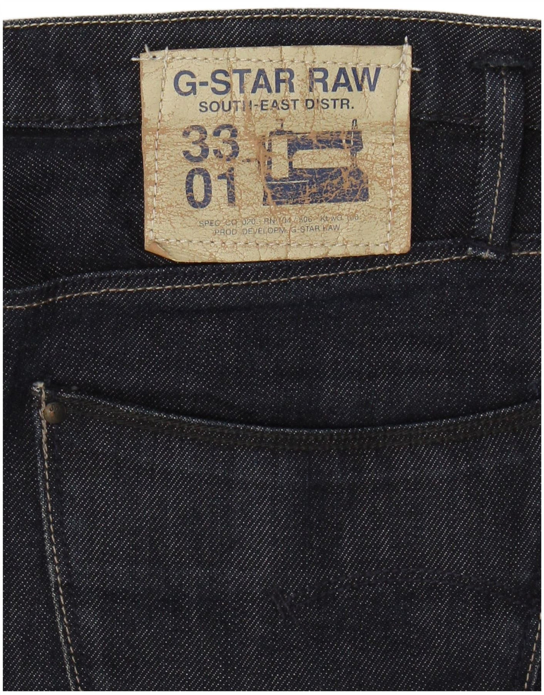 G-STAR Damen Jeansrock W30 Mittelblau