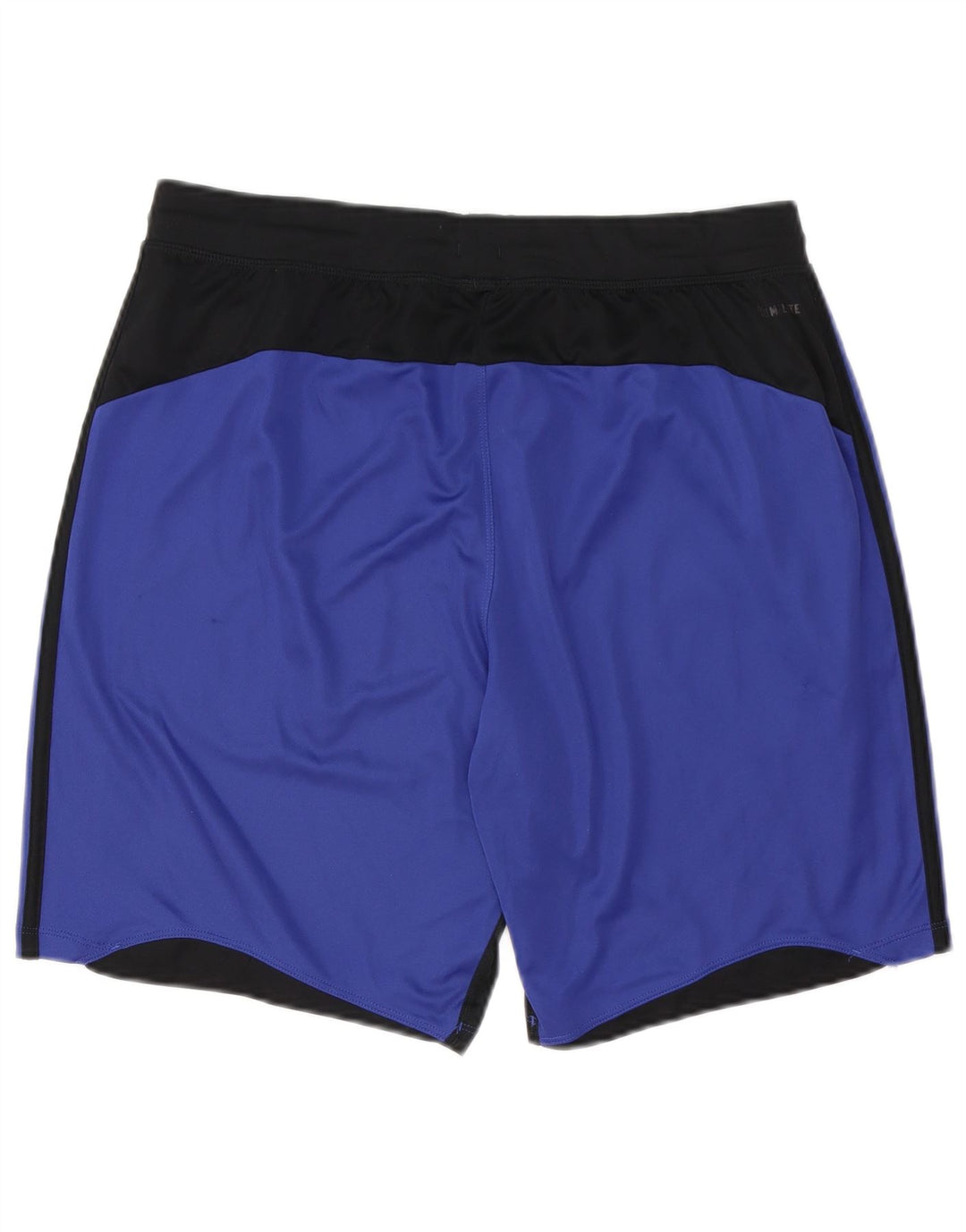 ADIDAS Herren Climalite Sportshorts, großes blaues Farbblock-Polyester