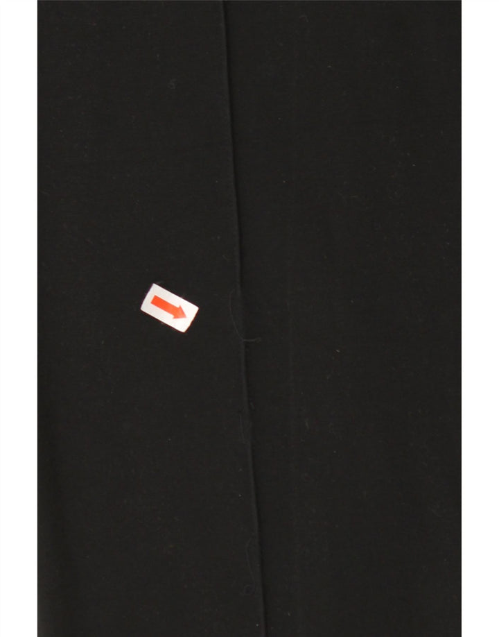 MOSCHINO Günstige und schicke Damen-Freizeithose UK 12 Medium W32 L29 Schwarz