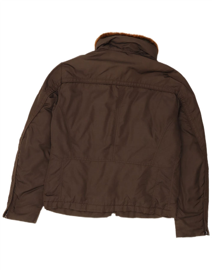 PEUTEREY Herren Wattierte Jacke EU 54 XL Braun Polyamid