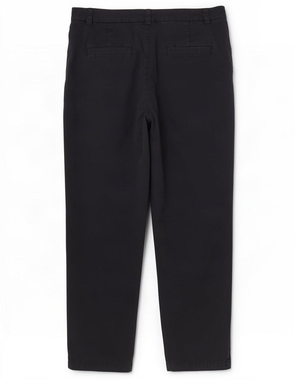 Marks & Spencer Damen Chinohose UK 12 Medium W34 L38 Marineblau