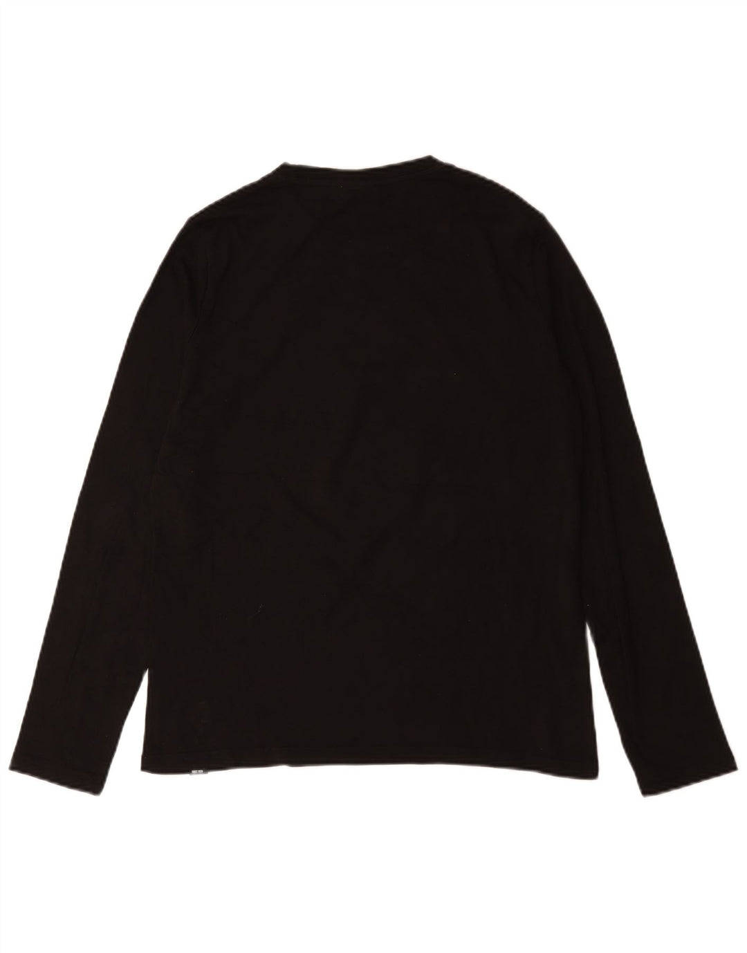 Ellesse Langarmshirt mit Grafik für Jungen, 15–16 Jahre, schwarze Baumwolle
