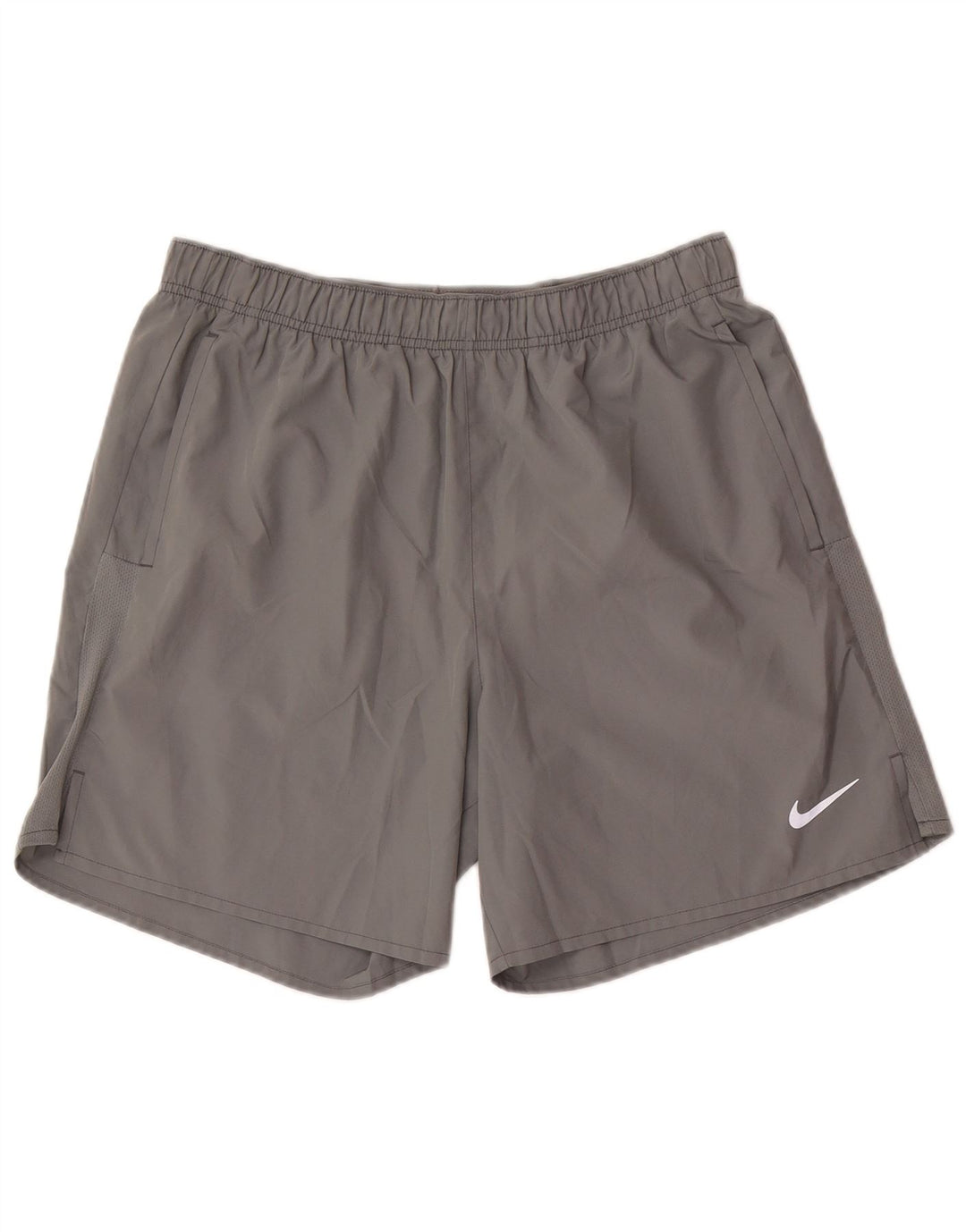 Nike Herren Dri Fit Sportshorts, großes graues Polyester