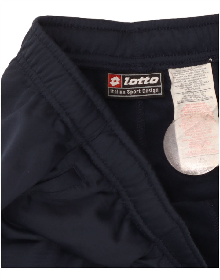 Lotto Herren-Trainingshose mit Grafik, groß, marineblau, Polyester