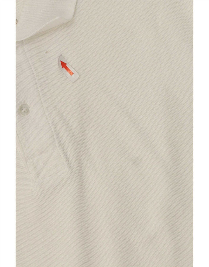 Nike Herren-Poloshirt, groß, weiße Baumwolle