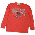 Tommy Hilfiger Herren Regular Fit Graphic Top Langarm 2XL Rot meliert