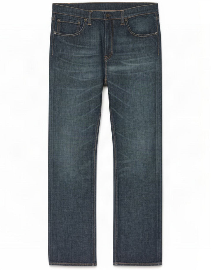 Levi's Herren 527 Slim Bootcut Jeans W36 L32 Blaue Baumwolle
