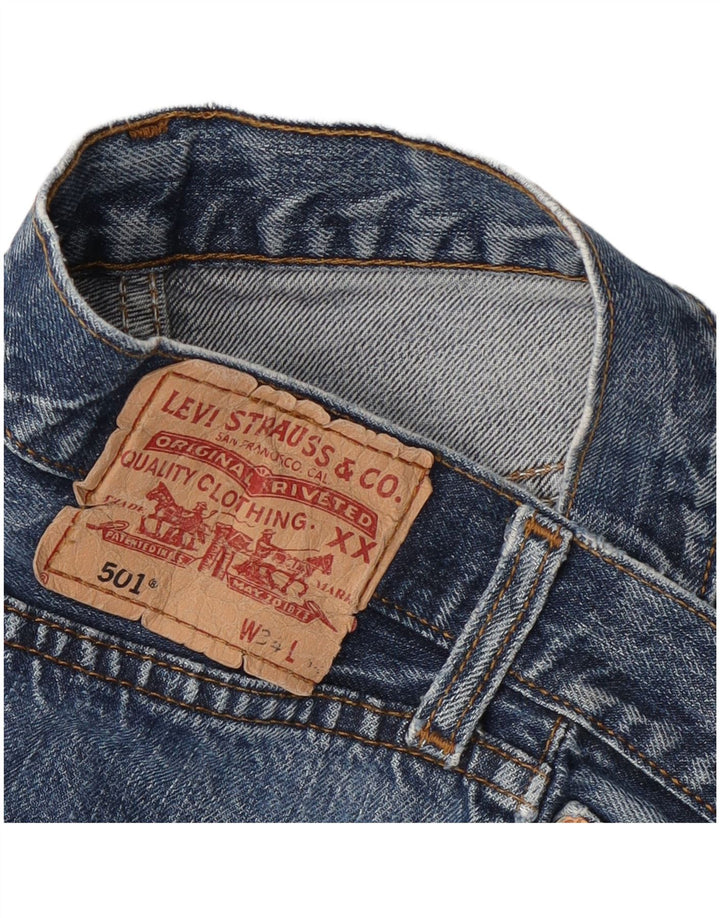Levi's Herren 501 Straight Jeans W34 L30 Blau