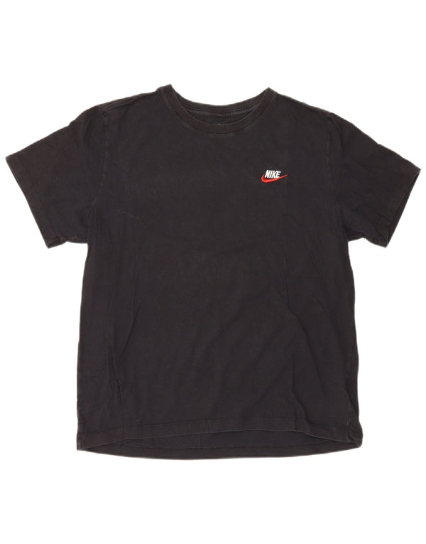 Nike Herren T-Shirt Top XL Schwarz Baumwolle