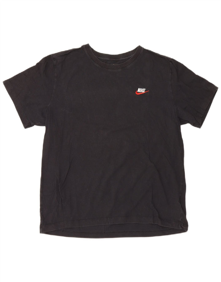 Nike Herren T-Shirt Top XL Schwarz Baumwolle